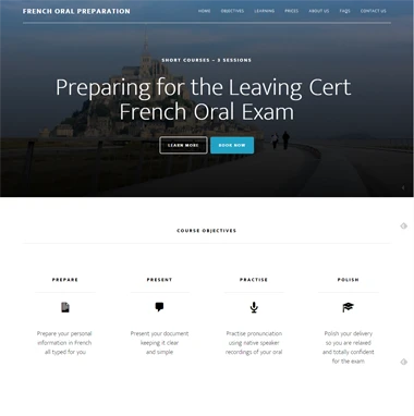 French Oral Preparation - Website by Pagecrafted