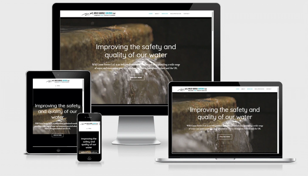Wild Goose Enviro Ltd. - a mobile responsive website designed by Pagecrafted